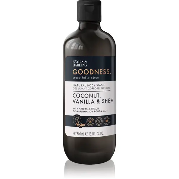 Baylis & Harding Goodness Coconut, Vanilla & Shea prírodný sprchový gél 500 ml
