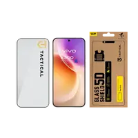 Tvrzené sklo Tactical Glass Shield 5D pro Vivo X300, černá