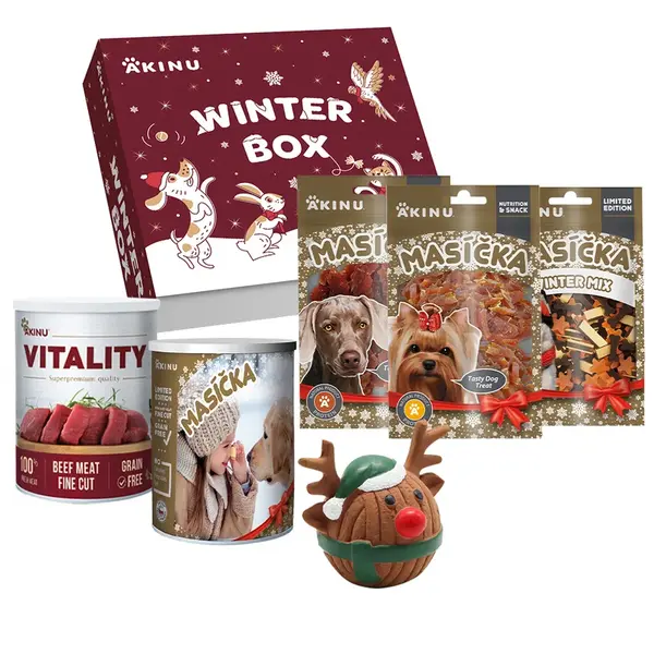 Akinu WINTER BOX Masíčka pro psy