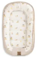 Baby Nellys Hnízdečko pro miminko Premium Lemon, oboustranné - béžové