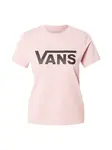 VANS Tričko 'Flying V'  rosé / čierna