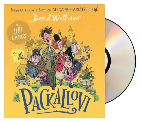Packallovi (David Walliams-Jiří Lábus) (MP3-CD)