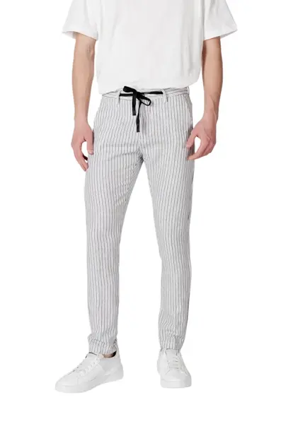 Gianni Lupo pánské pruhované kalhoty
