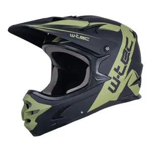 Downhill přilba W-TEC Richpike Moss Forest S (55-56)