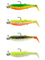 Savage gear gumová nástraha cannibal shad darkwater mix 4+4 - 8 cm 5 g 7,5 g #2/0