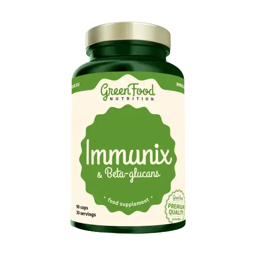 GREENFOOD NUTRITION Immunix & Beta-glucans 90 kapsúl