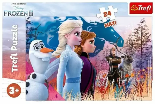 Trefl Puzzle Frozen 2 - Magická cesta / 24 dílků MAXI