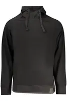 Černá pánská mikina s kapucí