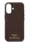 Kožený obal na telefon Polo Ralph Lauren iPhone 16