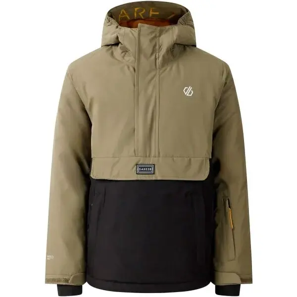 Dare2b FREEHAND II Detská lyžiarska bunda, khaki, veľkosť 9-10Y