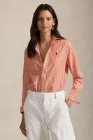 Košile s příměsí lnu Polo Ralph Lauren