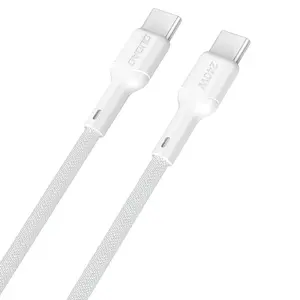 Dudao L9C Max kabel USB-C - USB-C, 240W, PD, 2 m, bílý