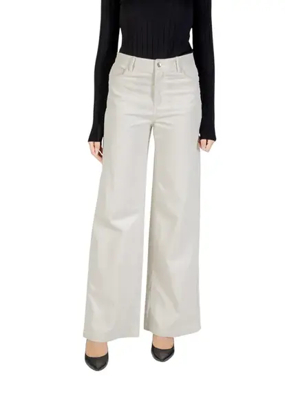 Biele široké nohavice Liu Jo