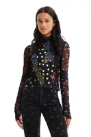 Desigual vzorovaná halenka s rolákem