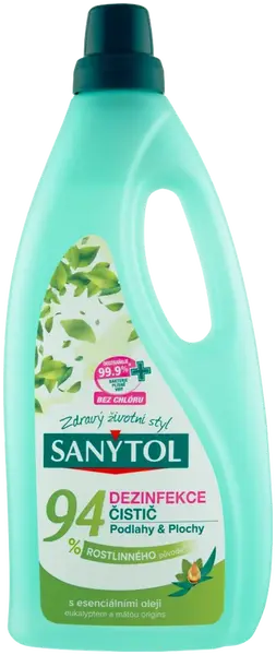 Sanytol dezinfekcia 94% rastlinný čistič podlahy