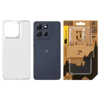 Zadní kryt Tactical TPU pro Motorola Moto G86, transparentní