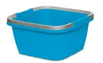 Miska hranatá   m 40x40x23h modrá  2936