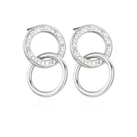 Troli Minimalistické ocelové náušnice VJMS004S