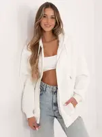 Dámská mikina s kapucí na zip