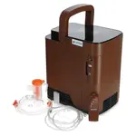 Kyslíkový koncentrátor s hlasovým výstupem UNIZDRAV, 7 l/min, imitace dřeva