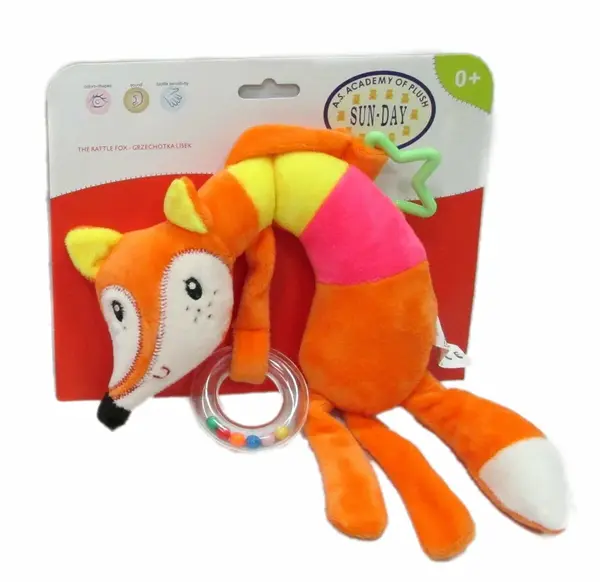 Chrastítko Oranžová liška