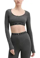 Tommy Hilfiger crop top s dlhým rukávom