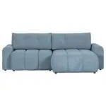 Carryhome ROHOVÁ SEDAČKA, textil, modrá