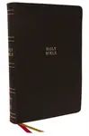 NKJV Holy Bible, Super Giant Print Reference Bible, Brown Bonded Leather, 43,000 Cross References, Red Letter, Comfort Print: New King James Version -