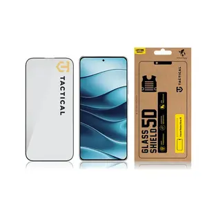 Tvrzené sklo Tactical Glass Shield 5D pro Xiaomi Redmi Note 15, černá