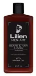 LILIEN Men Art Beard&hair&body shampoo Black 250 ml