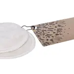 MAMA NATURA Kosmetický sametový tampon, malý 2 ks