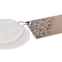 MAMA NATURA Kosmetický sametový tampon, malý 2 ks