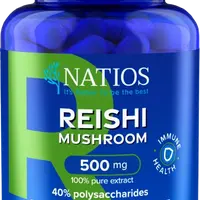 NATIOS Reishi Mushroom 500 mg 90 kapslí