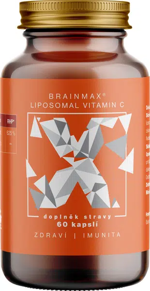 BRAINMAX Liposomal Vitamin C UPGRADE 500 mg 60 kapslí