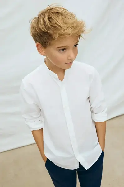 Dětská bavlněná košile Mayoral