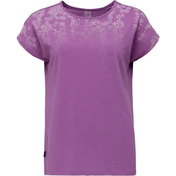 LOAP AUKENA Dámské tričko, fialová, velikost