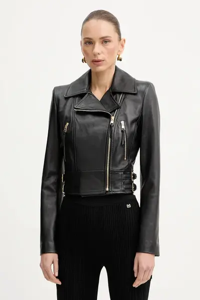 Kožená bunda Elisabetta Franchi