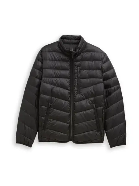 TOM TAILOR Prechodná bunda  čierna