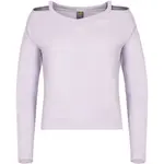 NAX GALEBA Dámská bavlněná mikina, fialová, velikost