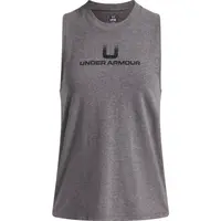 Under Armour VARSITY U TANK Dámské tílko, šedá, velikost L