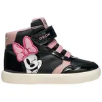 Geox B GISLI Dívčí volnočasová obuv, černá, velikost