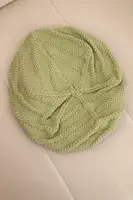 Dámská zimní vlněná čepice Kesi K378 khaki