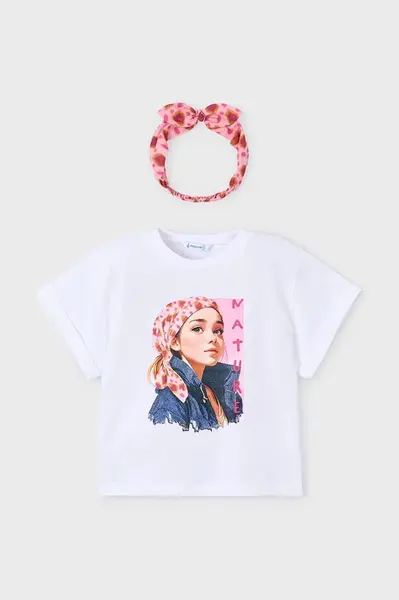 Dětské bavlněné tričko Mayoral