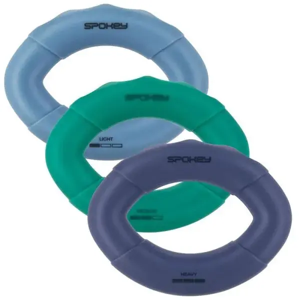 Spokey HAND POWER SET Set posilňovacích krúžkov, svetlomodrá, veľkosť