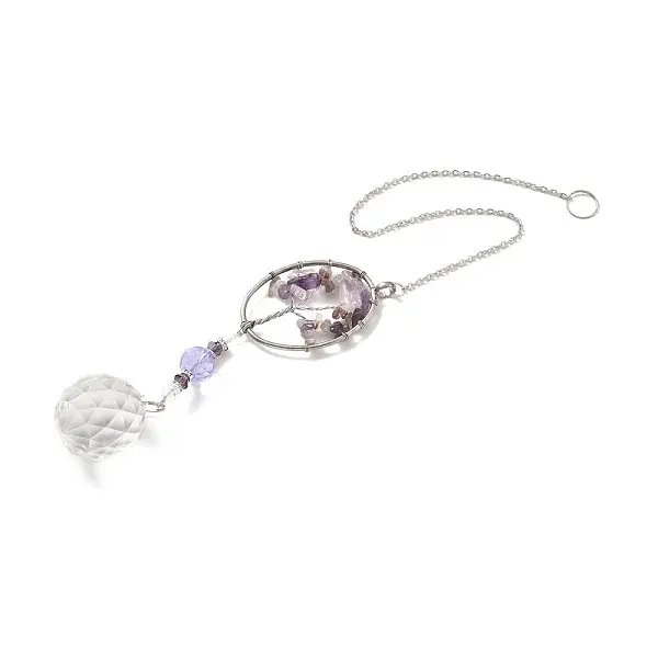 Amethyst Pendant Decoration