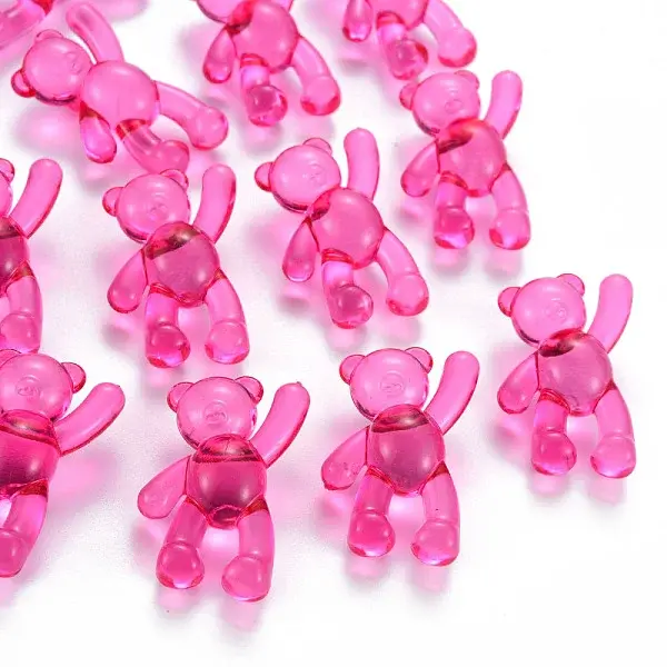 Transparent Acrylic Beads