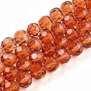 Baking Paint Transparent Glass Beads