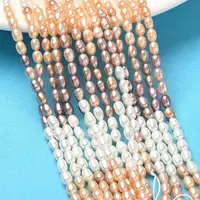 Natural Cultured Freshwater Pearl Beads Strands
