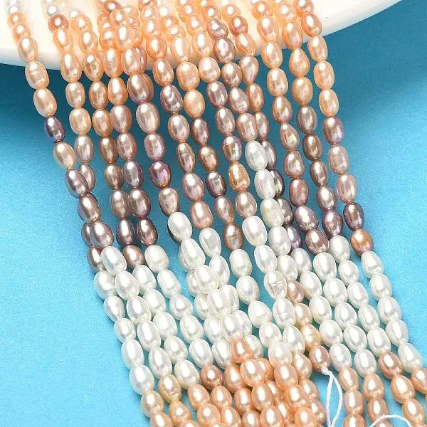 Natural Cultured Freshwater Pearl Beads Strands
