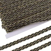 Polyester Fried Dough Twist Lace Ribbon